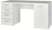 FORTE Schreibtisch "Netta" Breite 145 cm, mit Schubladen