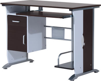 HomCom Schreibtisch mit Schubladen 100x52x75cm (920-019)
