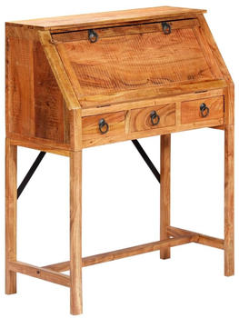 vidaXL Desk Acacia Wood 90x40x107cm