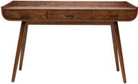 Schreibtisch Vintage Holz Nussbaum HALLEN