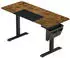Songmics Schreibtisch 120/140x60x72-120cm vintage (LSD016)
