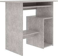 vidaXL Schreibtisch Betongrau 80x45x74 cm Holzwerkstoff