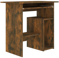 vidaXL Schreibtisch R&auml;uchereiche 80x45x74 cm Holzwerkstoff