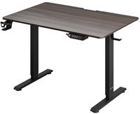 H&ouml;henverstellbarer Schreibtisch Mit Tischplatte Elektrisch Lcd- Display 73-118cm