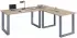 VCM Lona 220x190cm sonoma-eiche/silber