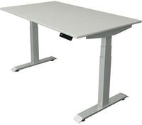 Sitz-/Stehtisch Move 4 neu elektr. h&ouml;henverstellbar BxT-H 140x80-129cm lichtgrau