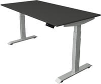Sitz-/Stehtisch Move 4 neu elektr. h&ouml;henverstellbar BxT-H 140x80-129cm anthrazit