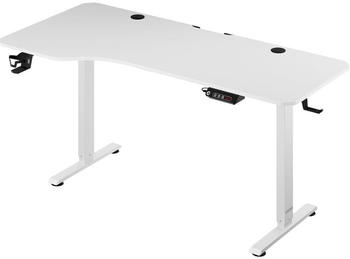 Casaria H&ouml;henverstellbarer Schreibtisch mit Mousepad 160x75cm (109363)