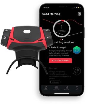 Airofit Pro Atemtrainer schwarz