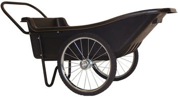 Polar Schubkarre Premium 283 Liter 165x74x74 cm schwarz (PO8376) Polar Schubkarre Premium 283 Liter 165x74x74 cm schwarz (PO8376)