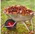 Relaxdays Luftbereiftes Schubkarrenrad 4.80 4.00-8 Rot chwarz