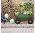 Relaxdays 2er Set Sackkarrenrad 3.00-4 Stahlfelge Rot chwarz