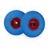 Relaxdays Sackkarrenrad Vollgummi im 2er Set Blau ot