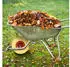 Relaxdays Schubkarrenrad Vollgummi 4.00-6 Gelb ot
