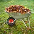 Relaxdays Schubkarrenrad Vollgummi 4.00-6 Rot chwarz