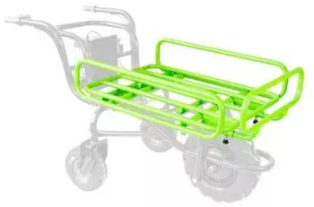 Zipper EWB150-100 Transportgestell f&uuml;r Elektroschubkarre (EWB150-100LTR)