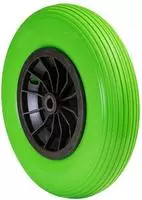 Wagner design yourself Schubkarrenrad Vollgummi RO 8402 gr&uuml;n (4840201)