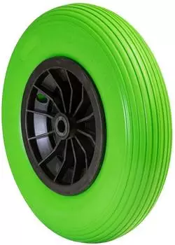 Wagner Schubkarrenrad Vollgummi RO 8402 gr&uuml;n (4840201)
