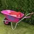 Baumarktplus Proseccokutsche Schubkarre 100L 250kg Pink (41432)