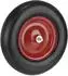 Relaxdays Schubkarrenrad mit Achse 4.80 4.00-8 Rot Schwarz