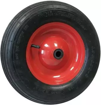 D&ouml;rner + Helmer Luftreifen-Rad 400mm, Stahlfelge, 250kg Tragf&auml;higkeit (740202)