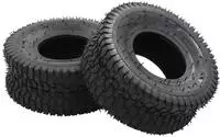 vidaXL Schubkarrenreifen 2 Stk. 15x6.00-6 4PR Gummi