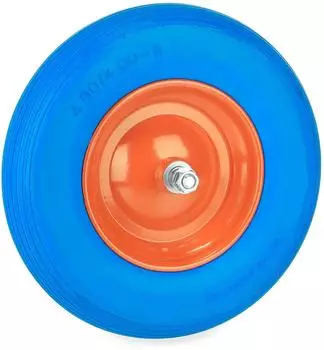 Relaxdays Schubkarrenrad mit Achse 4.80 4.00-8 Blau range