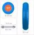 Relaxdays Schubkarrenrad mit Achse 4.80 4.00-8 Blau range