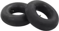 vidaXL Schubkarren-Schl&auml;uche 2 Stk. 15x6.00-6 Gummi