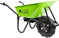 Zipper Schubkarre ZI-EWB500, 75 Liter, Luftbereifung, elektrisch, Tragkraft 150kg