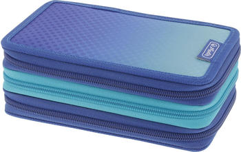 Herlitz TriCase 31-tlg. dip dye blue/turquoise