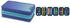 Herlitz TriCase 31-tlg. dip dye blue/turquoise