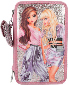 Depesche 3-fach Federtasche TopModel Glitter Queen (12527)