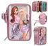Depesche 3-fach Federtasche TopModel Glitter Queen (12527)
