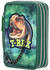 Depesche 3-fach Federtasche Dino World T-Rex green (12506)