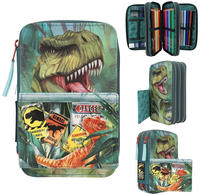 Dino World Triple Pencil Case DANGER