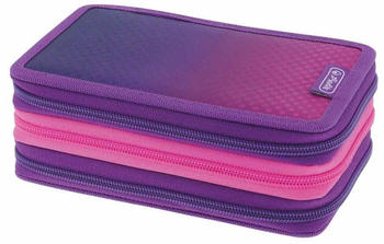 Herlitz TriCase 31-tlg. dip dye pink/purple