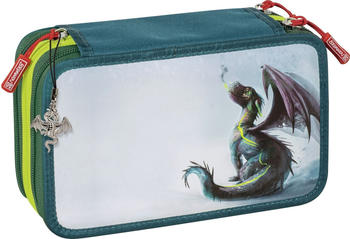 Brunnen 3-fach Federtasche Drache Drago