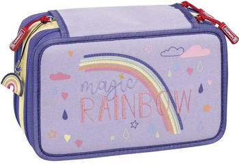 Brunnen 3-fach Federtasche Magic Rainbow