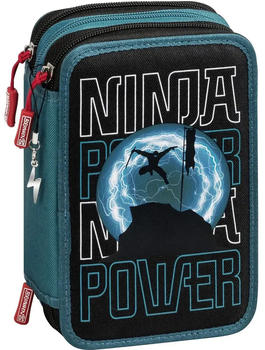 Brunnen 3-fach Federtasche Ninja Power