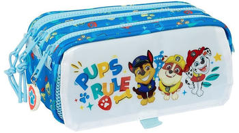 Safta Big Triple Pencil Case Paw Patrol Pups Rule