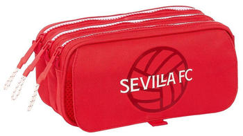 Safta Big Triple Pencil Case Sevilla FC