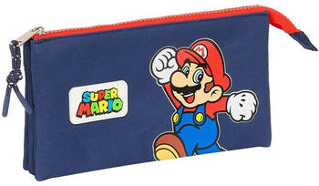 Safta Triple Pencil Case Super Mario World