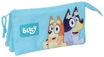 Safta Triple Pencil Case Bluey