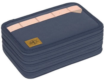 Lässig Federmäppchen Slim Unique navy blue