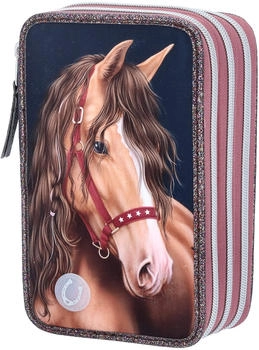 Depesche 3-fach Federtasche Miss Melody Fantasy Horse (0013190)