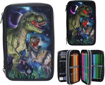Depesche 3-fach Federtasche Dino World (13131)