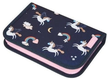 Herlitz Federmäppchen Dreamy Unicorn dunkelblau