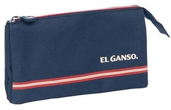 Safta Triple Zipper Pencil Pouch El Ganso Classic