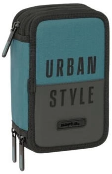 Safta Triple Filled Pencil Case 37 pcs. Safta Urban Style